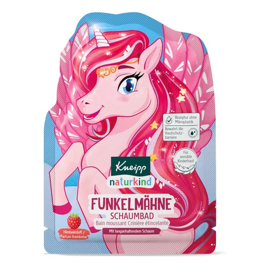 Kneipp Naturkind Bain Moussant Crinière Etincelante Framboise 40 ml