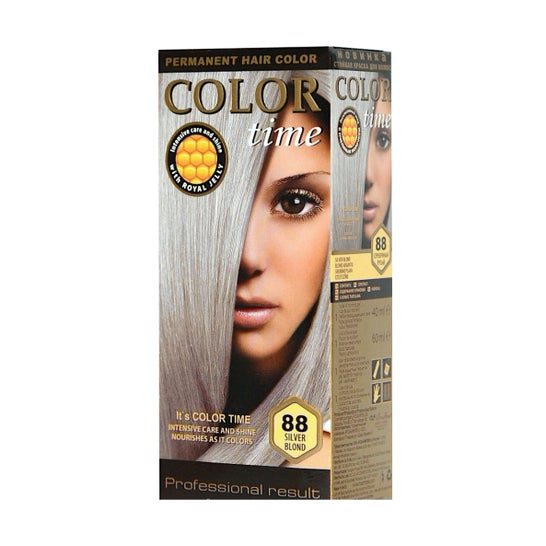 Color Time Dye Gel Dye Blonde Gray Gris Platinum 88