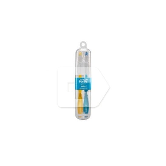 Interapothek brosse à dents moyenne 1ud
