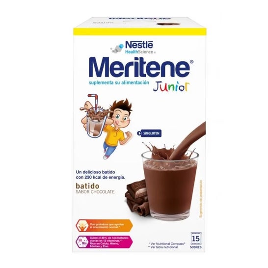 Meritene Junior Shakes Chocolat 15 sachets
