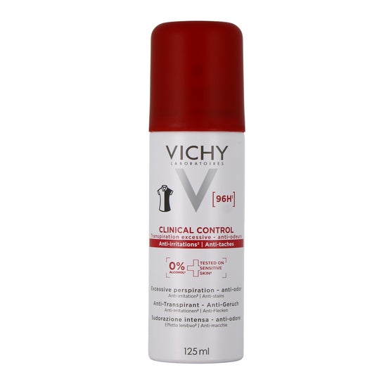 Vichy Clinical Control 96H Anti-transpirant Unisexe Spray 125 ml