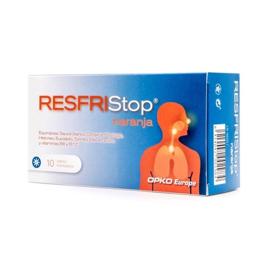 Pharmadiet Resfristop Orange 10 Enveloppes