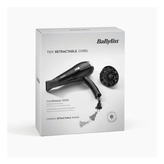 Babyliss Cordkeeper Secador de Pelo D374de 2000W 1 ud
