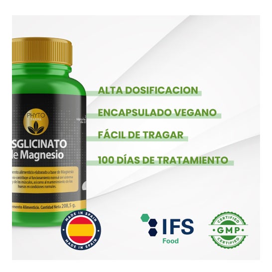 Phytofarma Magnesium Bisglycinate 300 Caps