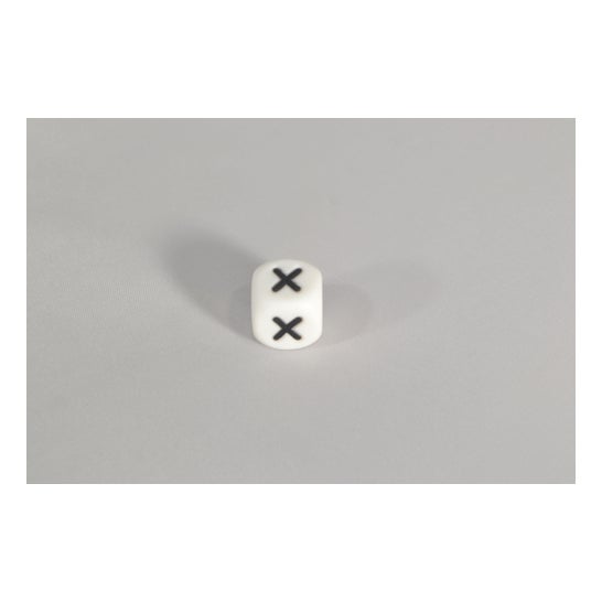 Irreversible Perle Silicone Pour Attache-Sucette Lettre X 1 unité