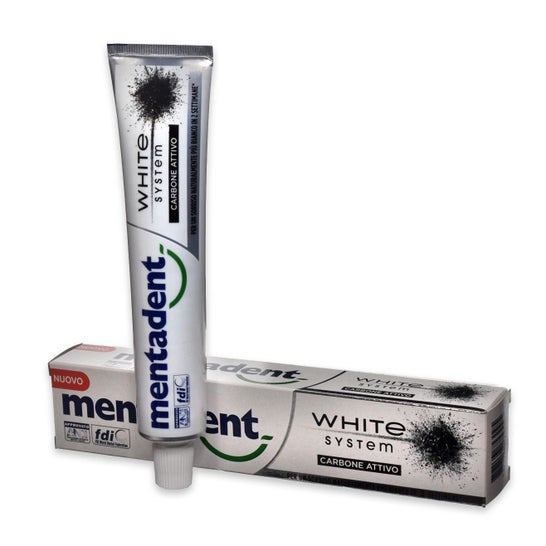 Mentadent White System Carbone Attivo 75ml