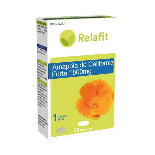Relafit Amapola De California Forte 1800 Mg