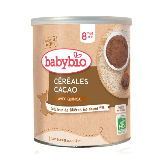 BabyBio Céréales de Cacao 220g