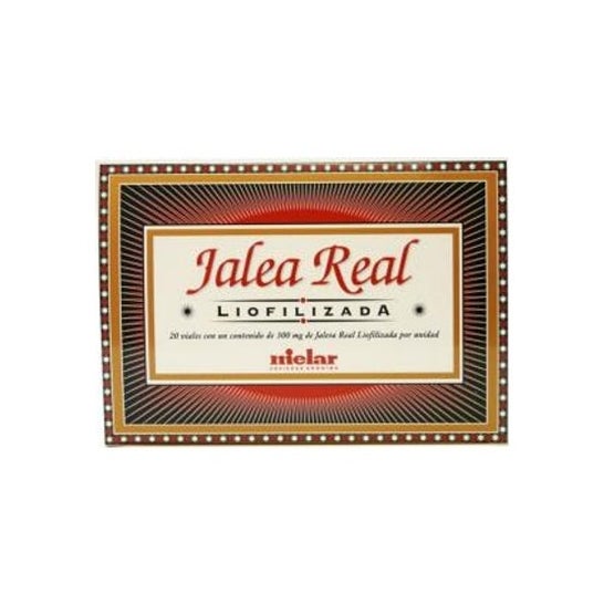 Mielar Gelée Royale Lyophilisée 300mg 20 Ampoules