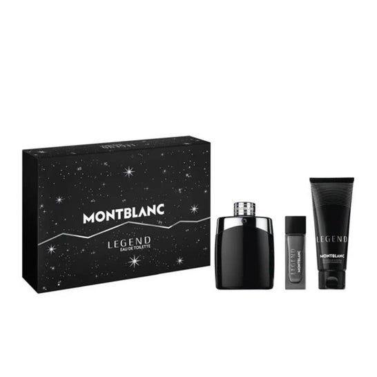 Montblanc Legend Coffret Eau de Toilette 100 ml + Miniature 7,5 ml + Gel Douche 100 ml