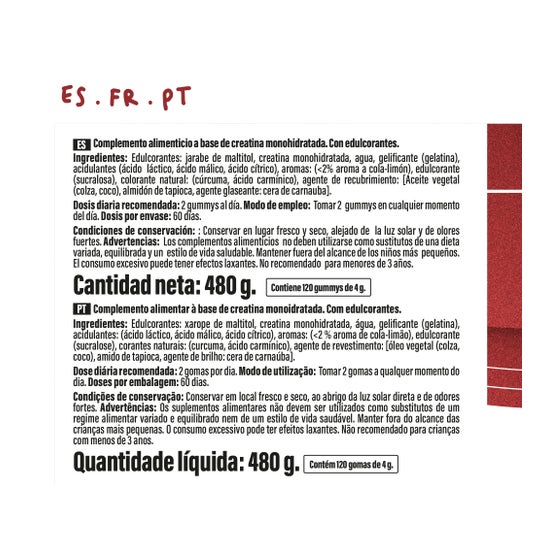 Phytofarma Créatine 120 gummies