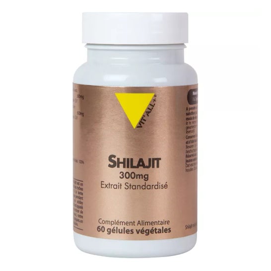 Vit'All+ Shilajit 300mg Extrait Standardisé 60caps