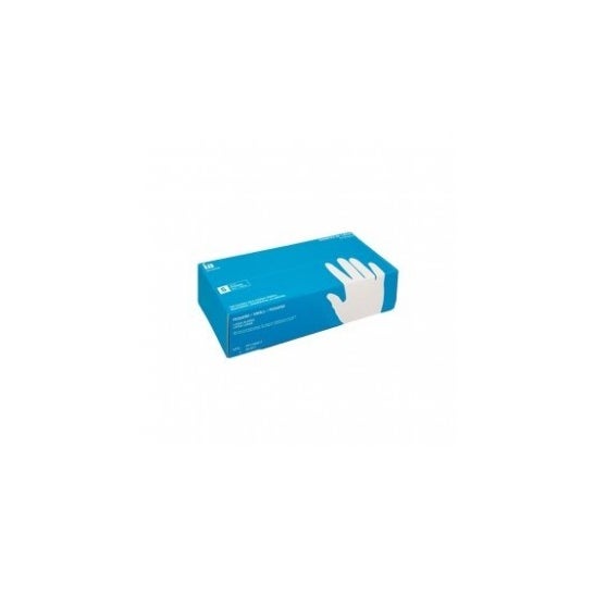 Gants en latex Interapothek avec poudre T-Medium 1pc