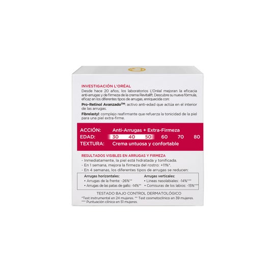 Crème de jour L'Oréal Revitalift 50Ml