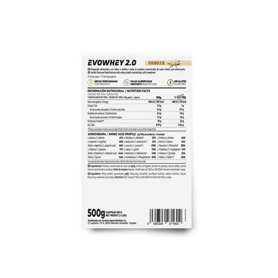 HSN Evowhey Protein Vainilla 500g