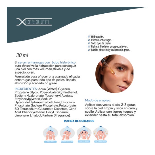 Xensium sérum ácido glicólicólico hidroxiácido 30ml