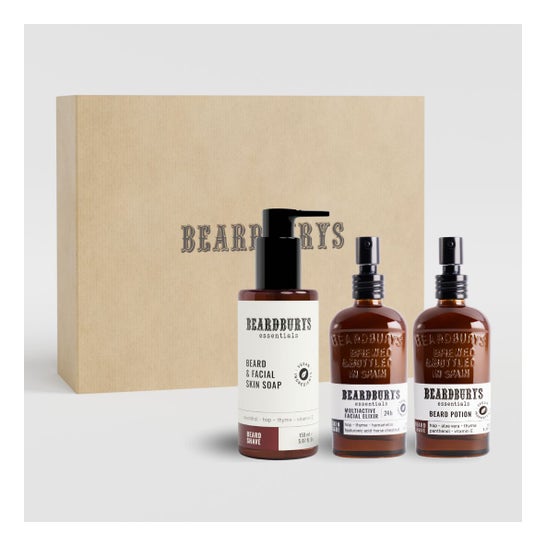 Beardburys Essentials Kit Bestseller Soin Quotidien Barbe Peau