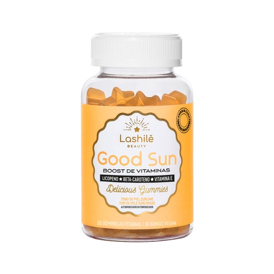 Lashilé Beauty Good Sun Vitamines Boost 60 Gummies Végans