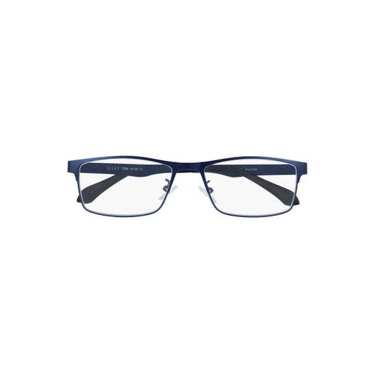 Silac Lunettes Blue Metal 7306 1.50 1ut