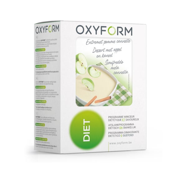 Oxyform Diet Entremet Creme Pomme Cannelle 12 Sachets