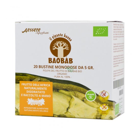 Aessere Pulpe de Baobab Bio 20x5g