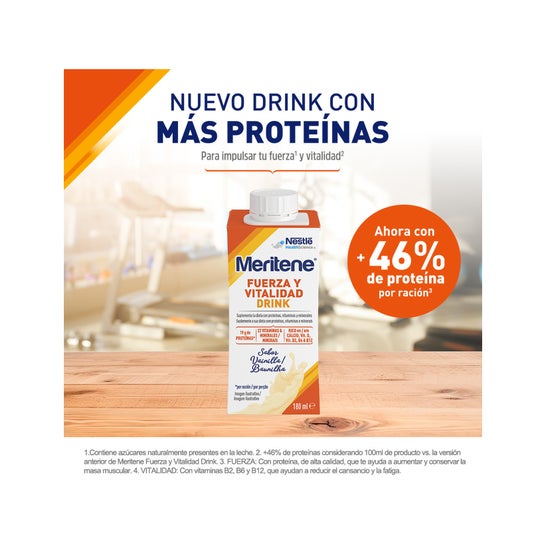 Meritene Pack Boisson Vanille 12x125ml