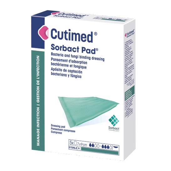 Bsn Medical Cutimed Sorbact Médicament 7x9cm 5uts