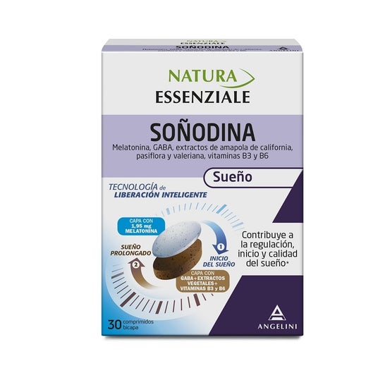 Angelini Natura Soñodina 30 Comprimés à deux couches