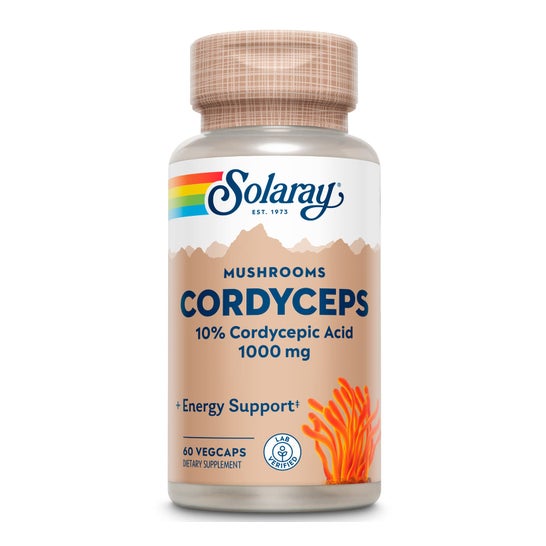 Solaray Cordyceps 520mg 60 Caps