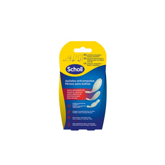 Scholl Apositos Hidrocolloides Ampoules Ampoules Tailles assorties