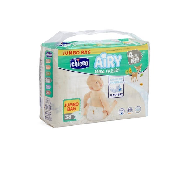 Couche-culotte Chicco Maxi Taille 4 7-18Kg 38Ud