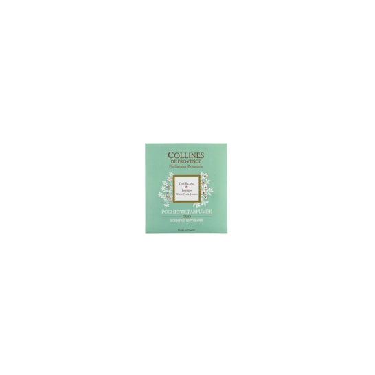 Collines De Provence Pochette parfumée Duo Thé Blanc Jasmin 6 g