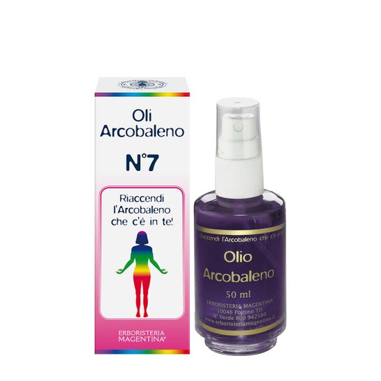 Erboristeria Magentina Arcobaleno Huile 7 Violet 50ml