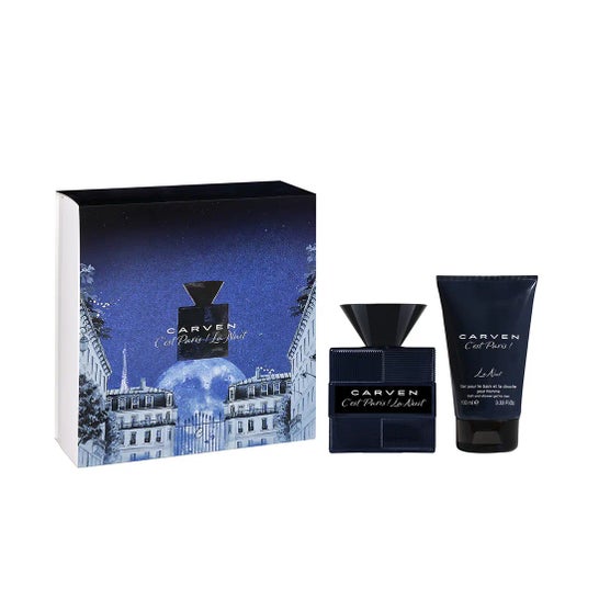 Carven C'est Paris La Nuit Men Coffret EDP + Gel Douche