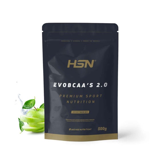 HSN EvoBCAA's 2.0 BCAA's 12:1:1 + Glutamina Manzana 500g