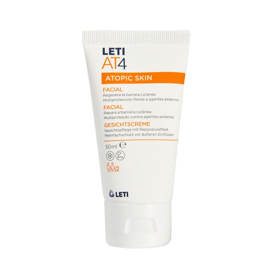 Crème émolliente pour le visage LetiAT4 50ml