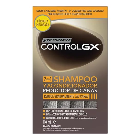 Just For Men Control GX Shampooing 2 en 1 118ml