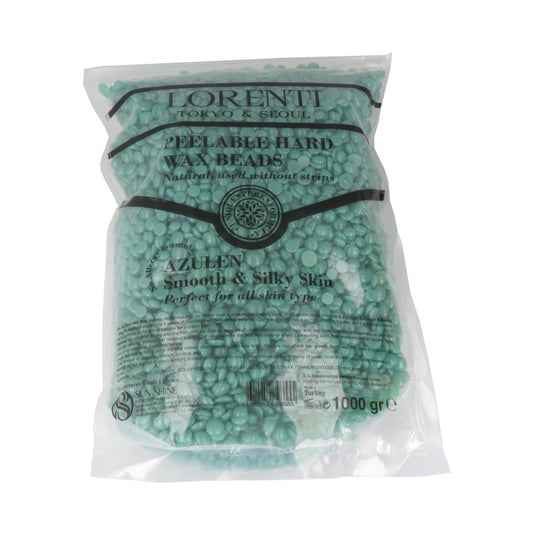 Lorenti Perles de Cire Épilatoire Bleues 1000ml