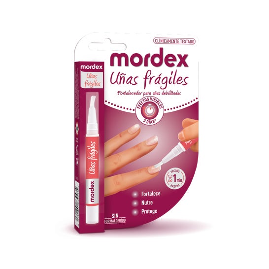 Mordex Bâton de brosse à ongles fragiles Mordex