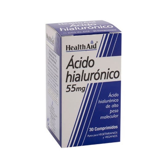 Aide à la santé Acide Hyaluronique 55mg 30 Comp.