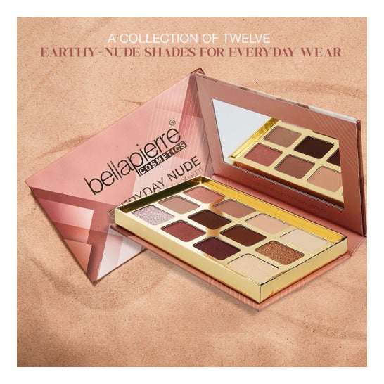 Bellapierre Cosmetics Palette 12 Ombres Milk & Honey 1 Unité