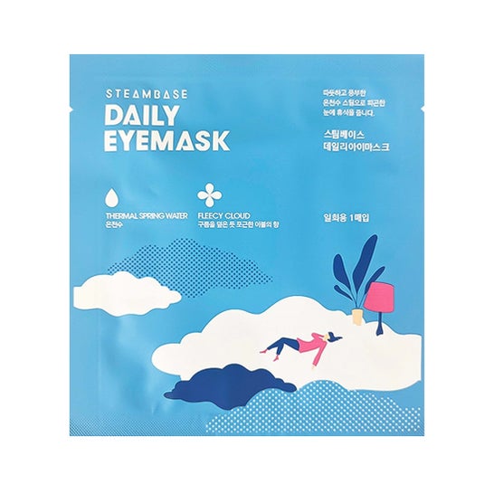 Steambase Daily Eyemask Fleecy Cloud 1ut