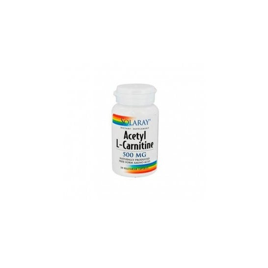 Solaray acetyl acétyl l-carnitine 500mg 30caps