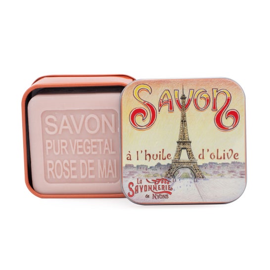 La Savonnerie de Nyons Savon Boîte Métal La Tour Eiffel 100g
