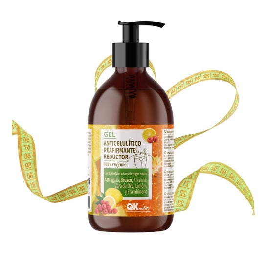 QKnatur Gel Réducteur Anti-Cellulite et Raffermissant Bio 500ml