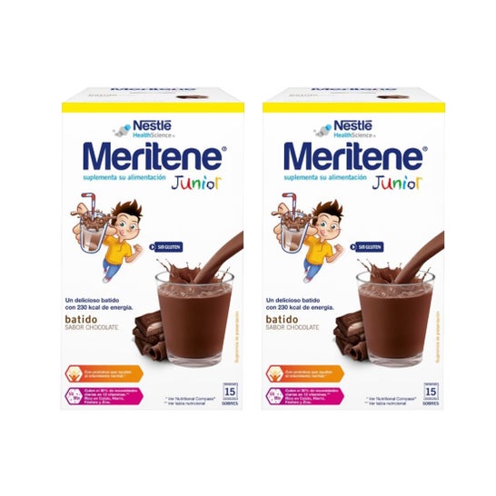 Meritene Junior Boisson Chocolat 2x15 Sachets
