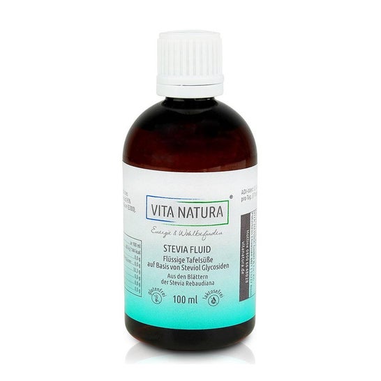 Vita Natura Liquid Stevia 95% Glucosides Stéviol 100ml