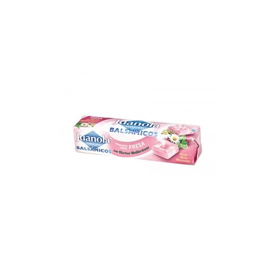 Juanola™ caramelos balsámicos balsámicos sabor fresa 30g