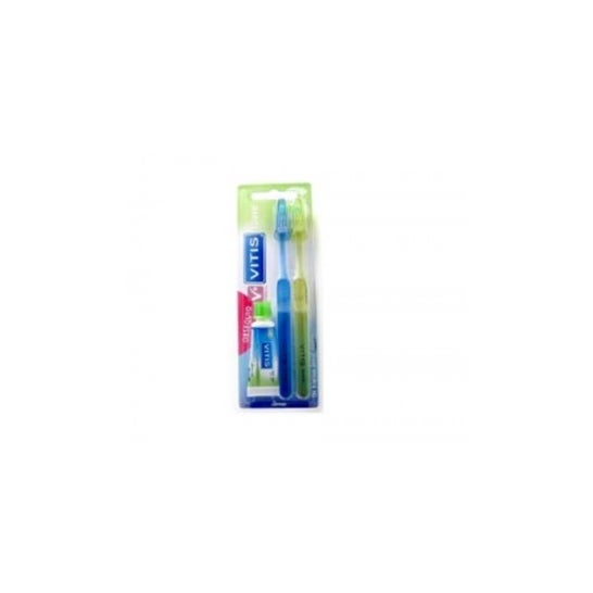 Vitis Access brosse à dents souple pour adultes 2 Unités