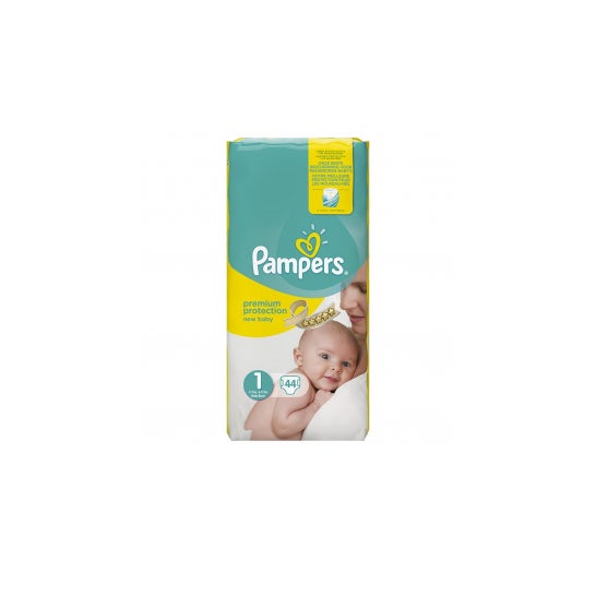 Pampers Premium Protection New Baby T1 (2-5 kg) 44 couches au meilleur prix  sur